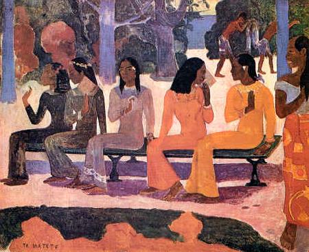 Paul Gauguin Ta Matete China oil painting art